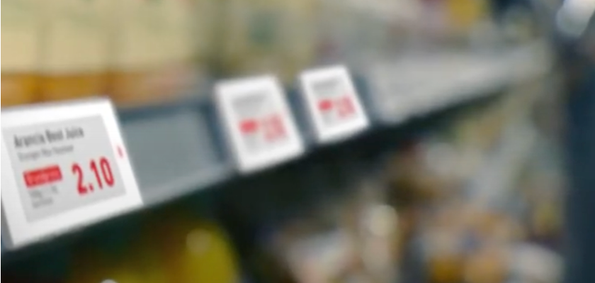 Étiquettes de prix électroniques